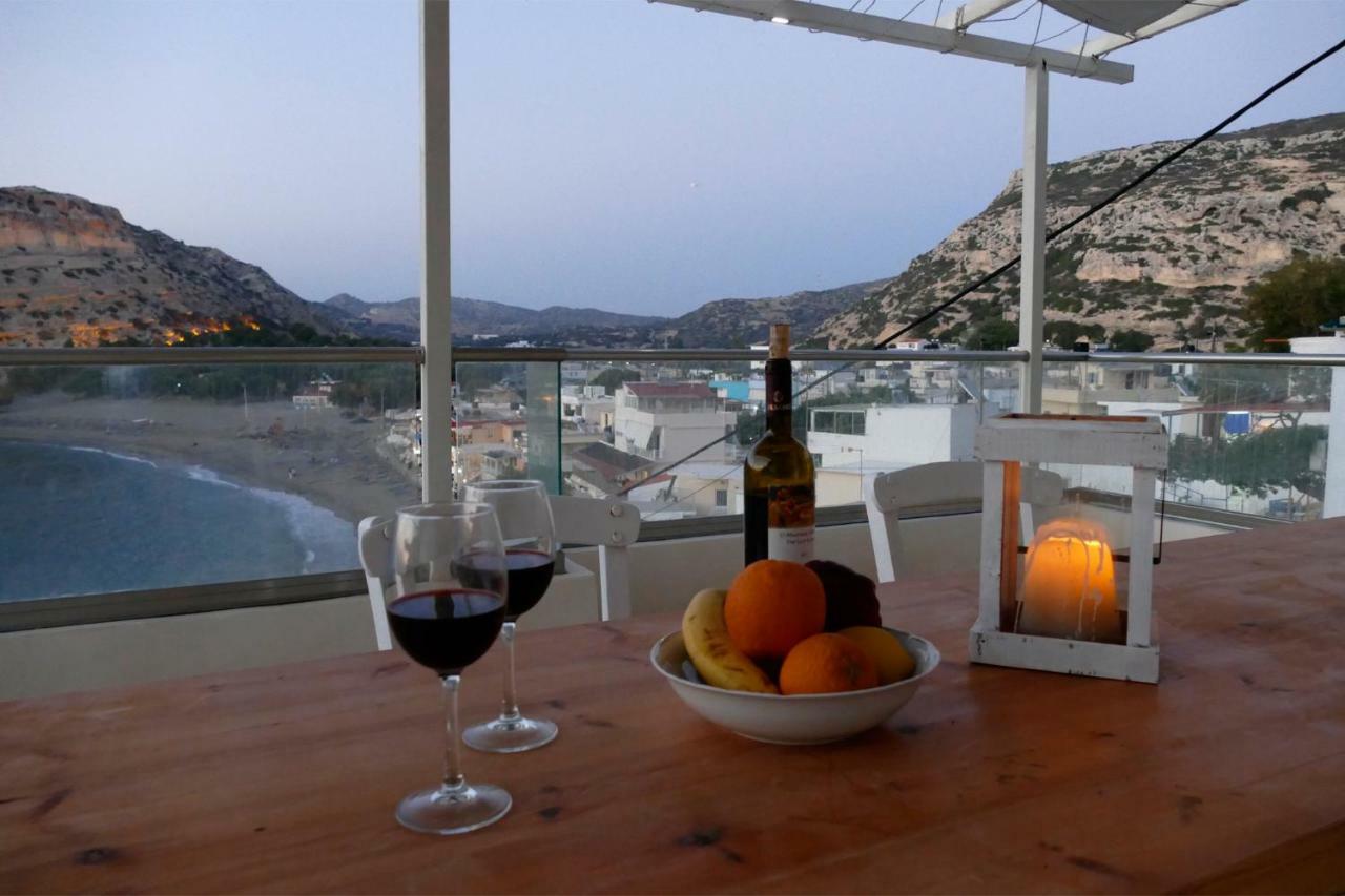 Bella Vista Luxury Apartment Matala  Bagian luar foto